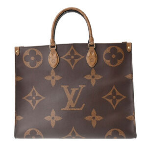 Louis Vuitton Monogram Reverse On the Go Brown Giant Bag